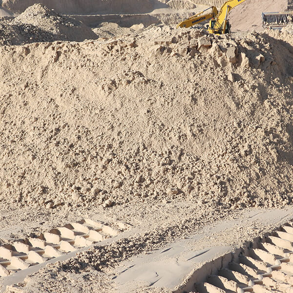 What types of building sand are there?