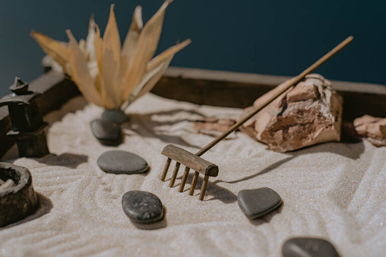 Wooden Tray Sand Garden image